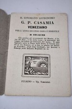 Almanacco casamia 1858 usato  Roma