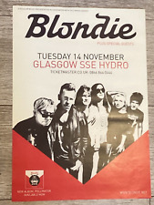 Blondie concert poster for sale  PERTH