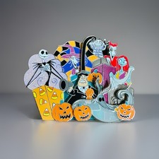 Usado, Broche Disney edição limitada de 500 Tim Burton Nightmare befor Christmas elenco completo comprar usado Usado, Broche Disney edição limitada de 500 Tim Burton Nightmare befor Christmas elenco completo comprar usado  Enviando para Brazil