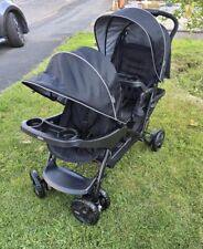 Graco double pushchair for sale  ASHBY-DE-LA-ZOUCH