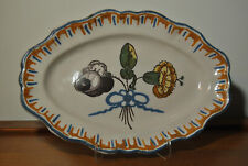 Plat ancien faience d'occasion  Vaugneray