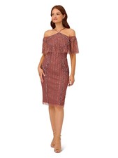 Vestido feminino com miçangas fora do ombro ameixa comprar usado  Enviando para Brazil