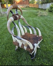 horn chair for sale  Roy