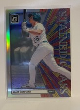 2020 Donruss Optic Matt Chapman inserção de vitral Oakland Athletics #SG-10 comprar usado  Enviando para Brazil