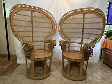 Vintage peacock chairs for sale  Coleman