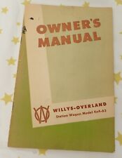 Vintage willys overland for sale  USA