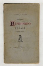 Eterno femminino regale usato  Firenze