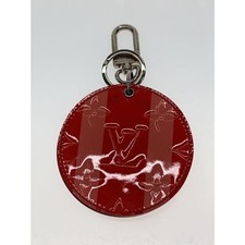 Chaveiro Louis Vuitton Vernis listras doces espelho bolsa compacta charme rosa autêntico comprar usado  Enviando para Brazil