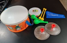 Kit de Bateria Mr Men - 1981 - Vintage - Harmônica - Pratos - Tamborine - Maracas -RARO comprar usado  Enviando para Brazil