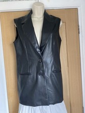 Primark black faux for sale  NUNEATON