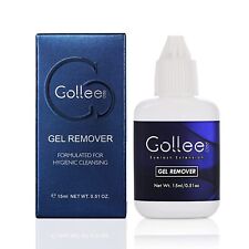 Usado, Gollee 5 peças removedor adesivo para cílios removedor de cola gel suprimentos para cílios a granel 15 ml comprar usado  Enviando para Brazil