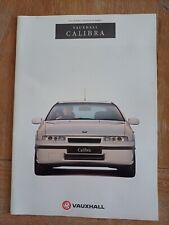 Vauxhall calibra brochure for sale  BEDLINGTON