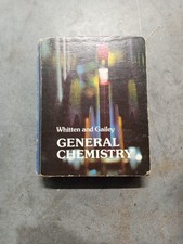 General Chemistry Whitten & Gailey Book - Schematics, Charts /School Level Book comprar usado  Enviando para Brazil