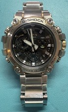 Relógio masculino solar Bluetooth prata CASIO G-SHOCK MTG-B3000D-1AJF, usado comprar usado  Enviando para Brazil