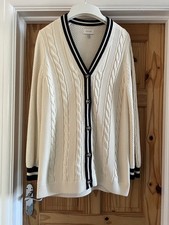 Joules cream navy for sale  UPMINSTER