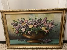ölgemälde stillleben tulpen gebraucht kaufen  Attendorn