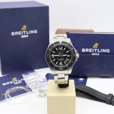Breitling superocean black for sale  WETHERBY