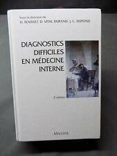 Diagnostics difficiles medecin d'occasion  Poitiers