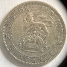 1927 sixpence george for sale  EVESHAM