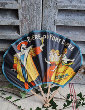 Ancien eventail publicitaire d'occasion  France