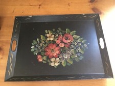 Black vintage tray for sale  York