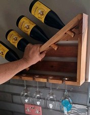Wine bottle glasses for sale  TENTERDEN