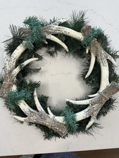 Antlers wreath decorations for sale  Asheville