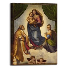 Raffaello madonna sistina usato  Vercelli
