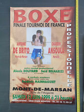 Affiche boxe finale d'occasion  Saint-Sever