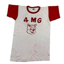 Camiseta de náilon vintage anos 60 Mason Athletic Wear 4 MG XXS fabricada nos EUA comprar usado  Enviando para Brazil