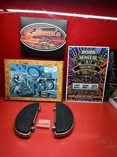 Harley crossbones floorboards for sale  Morris