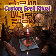 Usado, 🔮 Ritual de feitiço personalizado ✨ Vela + trabalho de energia de cristal | Bruxaria comprar usado  Enviando para Brazil