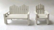Dollhouse miniature adirondack for sale  Raleigh