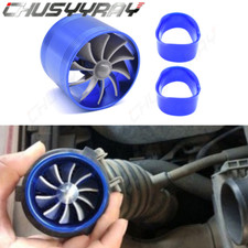Sistema de ventilador Chu Turbine entrada de ar combustível gás economizador turbo 2,5"-2,9" + tampa turbo comprar usado  Enviando para Brazil