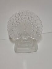 Peacock bird glass d'occasion  Expédié en Belgium