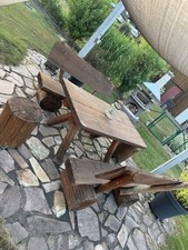 Rustikaler gartentisch holz gebraucht kaufen  Katlenburg-Lindau