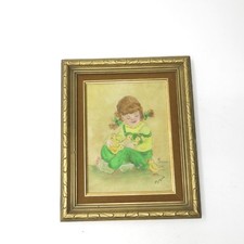 Vintage portrait oil for sale  Kingman