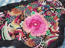 Vintage chinese embroidery for sale  WALLINGFORD