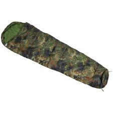 MFH Saco de Dormir Sleeping Bolsa Militar Viajes Excursiones Acampada Flecktarn comprar usado  Enviando para Brazil