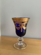 Coppa vetro blu usato  Rieti