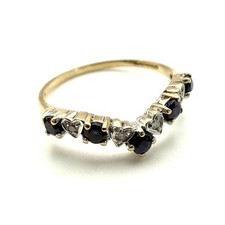 9ct gold sapphire for sale  MANCHESTER