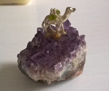 Kamel silber amethyst gebraucht kaufen  Hamburg