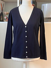 Strickjacke blau baumwolle gebraucht kaufen  Traunstein