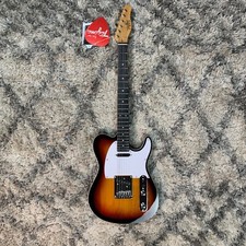 Guitarra elétrica Tagima T-550, traste Tech Wood, Sunburst com Pickguard branco comprar usado  Enviando para Brazil