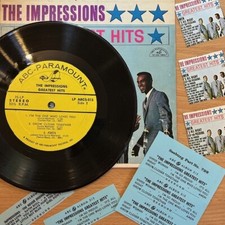 Impressions greatest hits for sale  LEICESTER