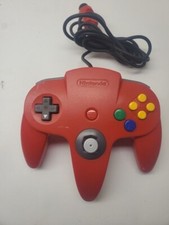 Controle oficial Nintendo 64 vermelho fabricante de equipamento original N64 bastão apertado original comprar usado  Enviando para Brazil