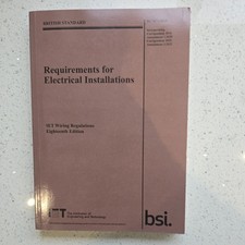 British standard bs7671 for sale  NEW MILTON