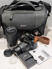 Kit de câmera digital Nikon D3400 24.2MP DSLR com lentes 18-55mm 70-300mm obturador 745, usado comprar usado  Enviando para Brazil