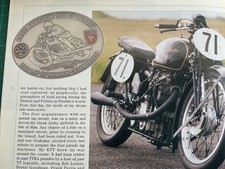 Velocette rhodes ktt for sale  BRIGHTON