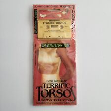 VTG 1984 Joanie Greggains Exercise Tape 12 Minutes Terrific Torsos Cassette Prop segunda mano  Embacar hacia Argentina